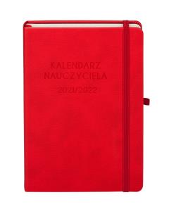 Opakowanie Kalendarz 2021/2022 Nauczyciela A5 czerwony TDW