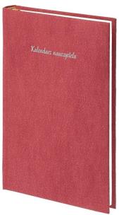 Opakowanie Kalendarz nauczyciela A5 2021/2022 tyg. bordo