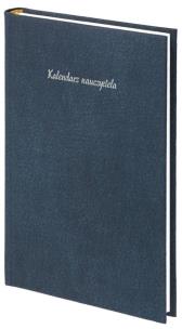 Okładka książki Kalendarz nauczyciela A5 2021/2022 tyg. granat