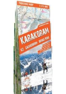 Okładka książki Karakoram trekking map 1:175 000 (laminat)