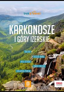 Okładka książki Karkonosze i Góry Izerskie trek&travel