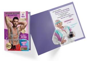 Opakowanie Karnet B5 Q-154 Urodziny Gorąca Malwina