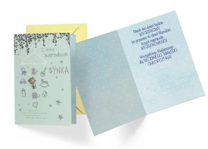 Opakowanie Karnet B6 DK-745 Narodziny synka