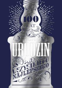 Opakowanie Karnet B6 PP-2170 Urodziny butelka