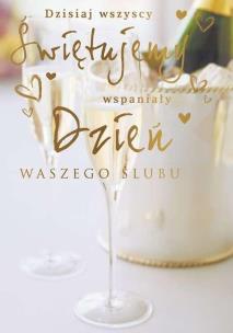 Opakowanie Karnet B6 PR-168 Ślub