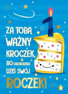 Opakowanie Karnet B6 PR-176 Roczek tort