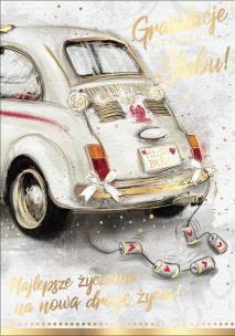 Okładka książki Karnet W dniu ślubu PR-075