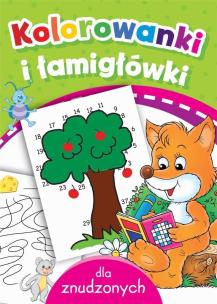 Okładka książki Kolorowanki i łamigłówki dla znudzonych