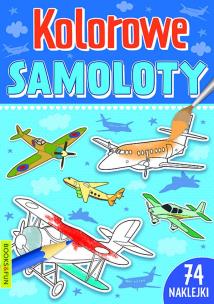 Okładka książki Kolorowe samoloty