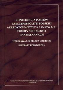 Okładka książki Konferencja posłów Rzeczypospolitej Polskiej..