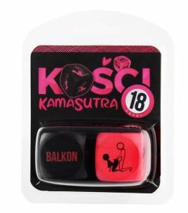 Opakowanie Kości Kamasutra 18-latki (różowo-czarne)