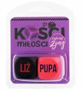 Opakowanie Kości Miłości Najlepszej Żony (różowo-czarne)