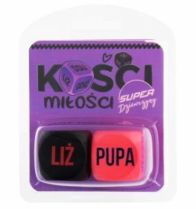 Opakowanie Kości Miłości super dziewczyny (różowo-czarne)