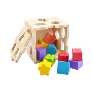 Opakowanie Kostka sorter drewniany