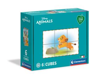 Opakowanie Kostki 6 el play for future Disney zwierzęta 44011