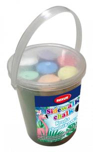 Opakowanie Kreda chodnikowa w plastikowym wiaderku 7 kolorów