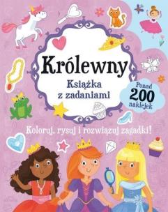 Okładka książki Królewny. Książka z zadaniami