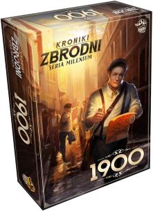 Kroniki Zbrodni: 1900. Wydawca: Lucky Duck Games Polska. Multiszop.pl Opakowanie Kroniki Zbrodni: 1900