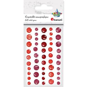 Opakowanie Kryształki samoprzylepne fasetowane mix 50szt