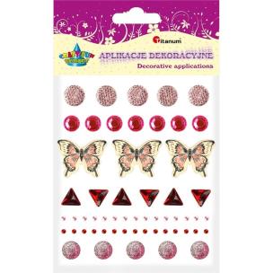 Opakowanie Kryształki samoprzylepne mix