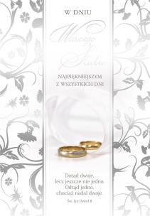 Opakowanie Książeczki PMB A5 W dniu Waszego ślubu młodej parze