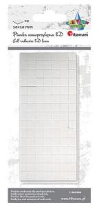 Opakowanie Kwadraty dwustronne klej EB886