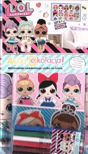 Okładka książki L.O.L. Surprise! Akcja dekoracja