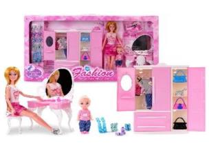 Opakowanie Lalka z garderobą 29cm