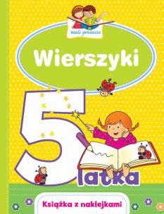 Okładka książki Mali geniusze. Wierszyki 5-latka