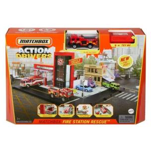Opakowanie Matchbox Action Drivers Straż pożarna