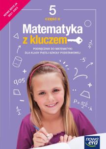 Okładka książki Matematyka z kluczem SP 5 Podr. cz.2 NE 2021