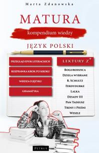 Okładka książki Matura, kompendium wiedzy. Język polski