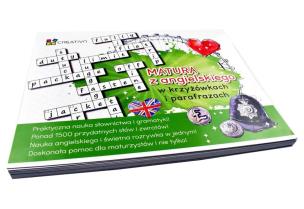 Okładka książki Matura z angielskiego w krzyżówkach CREATIVO