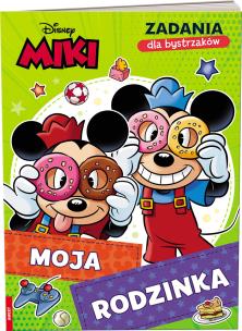 Okładka książki Miki Zadania dla bystrzaków Moja rodzinka NAT-9104