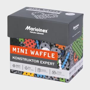Mini Waffle 301 elementów Konstruktor Expert. Wydawca: MARIOINEX. Multiszop.pl Opakowanie Mini Waffle 301 elementów Konstruktor Expert