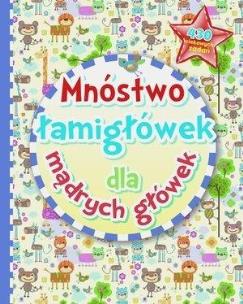 Okładka książki Mnóstwo łamigłówek dla mądrych główek