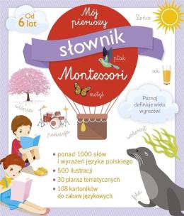Okładka książki Mój pierwszy słownik Montessori