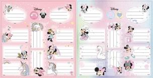 Opakowanie Naklejki na zeszyty Minnie Mouse