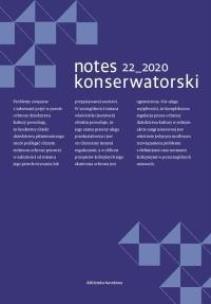 Okładka książki Notes 22_2020 konserwatorski