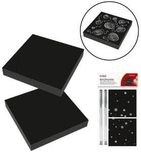 Opakowanie Notes samoprzylepny 75x75 + długopis 2+2 EAGLE