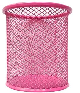 Opakowanie Organizer metalowy na biurko czerwony