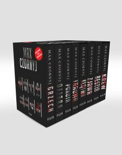 Pakiet: Grzech/ Ofiara/ Pokuta/ Trauma/ Klątwa. Autor: Max Czornyj. Multiszop.pl Okładka książki Pakiet: Grzech/ Ofiara/ Pokuta/ Trauma/ Klątwa