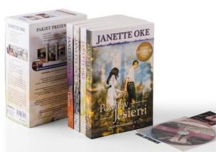 Pakiet: Pragnienia serc + audiobook. Autor: Oke Janette. Multiszop.pl Okładka książki Pakiet: Pragnienia serc + audiobook