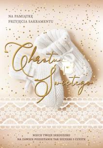 Opakowanie Pamiątka chrztu PMB 3DV-013