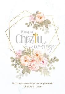 Opakowanie Pamiątka chrztu PMB 3DV-014