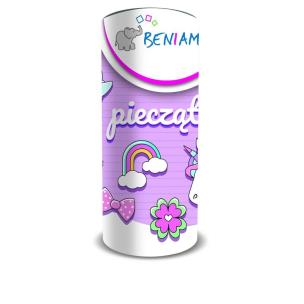 Opakowanie Pieczątki drewniane dla dziewczynek 12el.