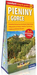 Pieniny i Gorce laminowany map&guide 2w1: przewodnik i mapa. Autor:   Praca zbiorowa. Multiszop.pl Okładka książki Pieniny i Gorce laminowany map&guide 2w1: przewodnik i mapa