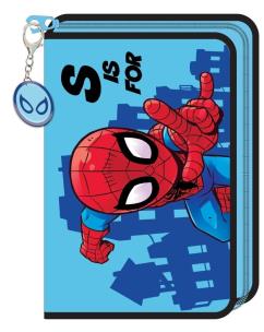 Opakowanie Piórnik z wyposażeniem na 1 zamek Spider Man