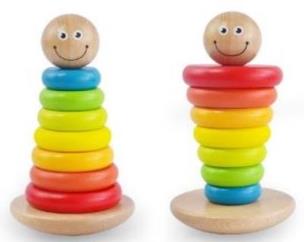 Opakowanie Piramidka drewniana buźka