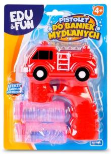 Opakowanie Pistolet do robienia baniek mydlanych Straż